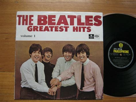 popsike.com - BEATLES - GREATEST HITS VOLUME 1 - ORIG 1966 FIRST ...