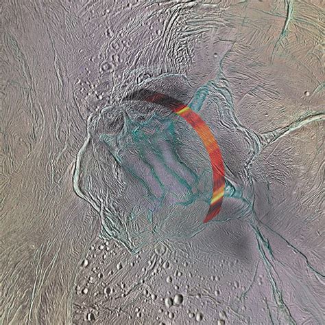 Warm Poles Suggest Enceladus' Liquid Water Near Surface - Universe Today