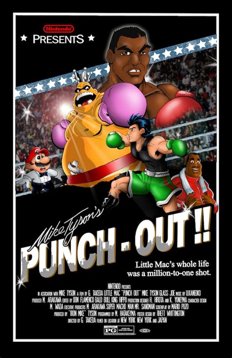 Mike Tyson's Punch Out Poster | Etsy