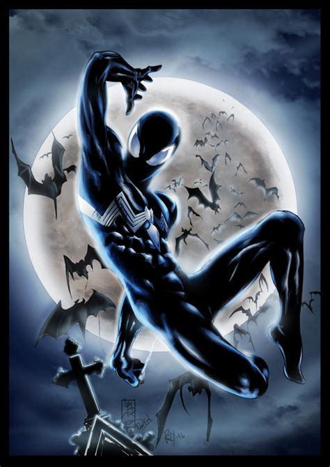 Symbiote Spider-man Re-Colored by royhobbitz on DeviantArt