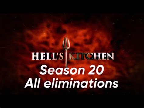 Hell's Kitchen Season 20 ALL ELIMINATIONS - YouTube