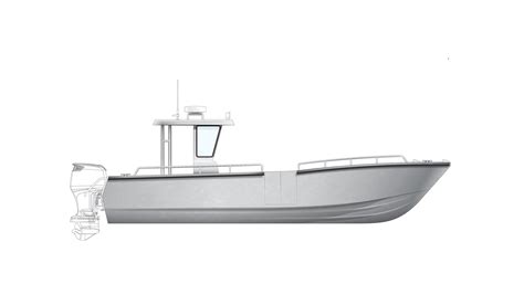 8.5m (28') Landing Craft • Gregory C. Marshall Naval Architect Ltd. • Gregory C. Marshall Naval ...