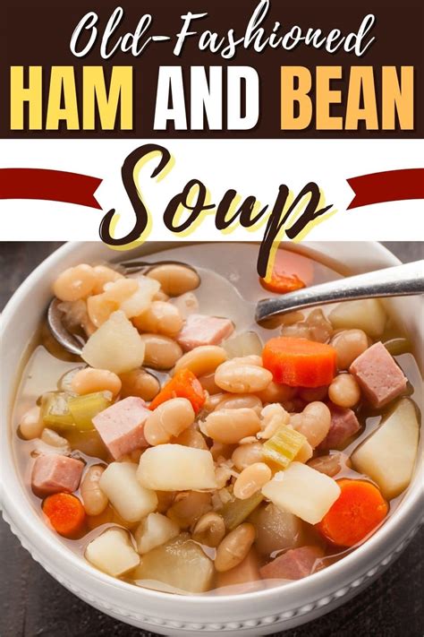 Old-Fashioned Ham and Bean Soup - Insanely Good