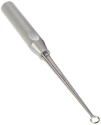 Amazon.com: Sklar Instrument 40-8130 Cone Ring Curette, Straight, Size 1, 8 mm Diameter, 9 ...