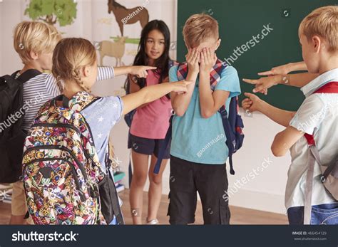 Kids Laughing At Their Classmate Stock Photo 466454129 : Shutterstock