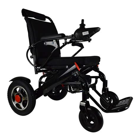 Foldable Electric Wheelchair with Remote Control, Medical Mobility Aid ...