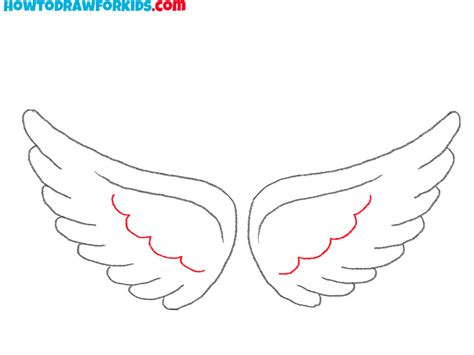 How to Draw Easy Wings - Easy Drawing Tutorial For Kids