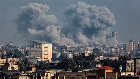 Intense Israeli strikes in south Gaza city as hostages sent medicine ...