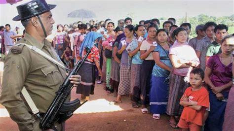 Mizoram Assembly polls begin, security along border tightened - India Today