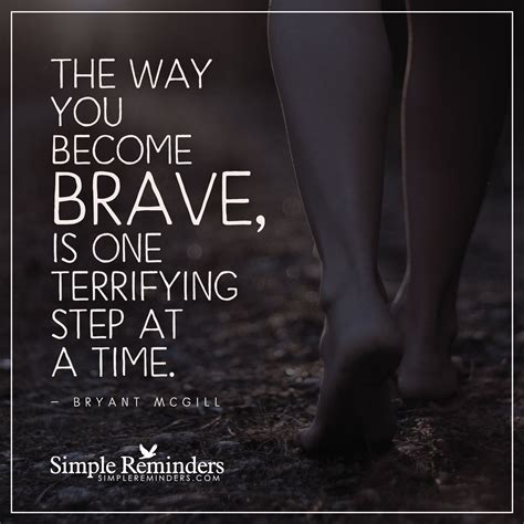 Overcoming fear by Bryant McGill | Fear quotes, Inspirational words, Overcoming fear