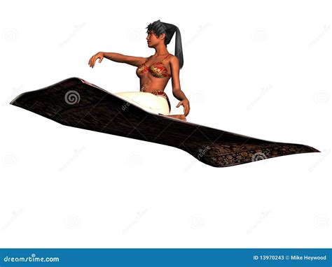 Arabian Nights Magic Carpet Stock Illustration - Image: 13970243