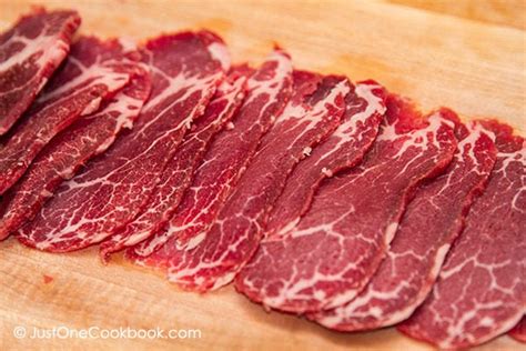 How to Slice Meat Thinly (DIY) • Just One Cookbook