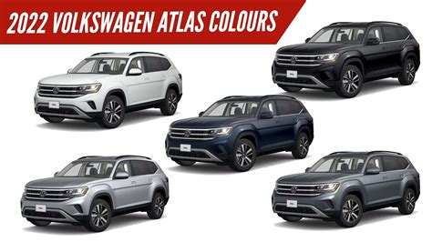 2022 Volkswagen Atlas SUV - All Colours - Images | AUTOBICS - YouTube