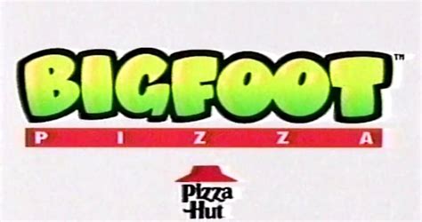 Pizza Hut's BigFoot Pizza