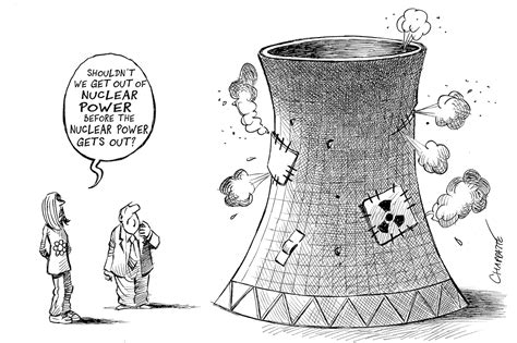 Time to phase out nuclear power? | Globecartoon - Political Cartoons ...