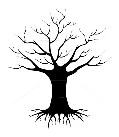 Tree With Branches Drawing at GetDrawings | Free download