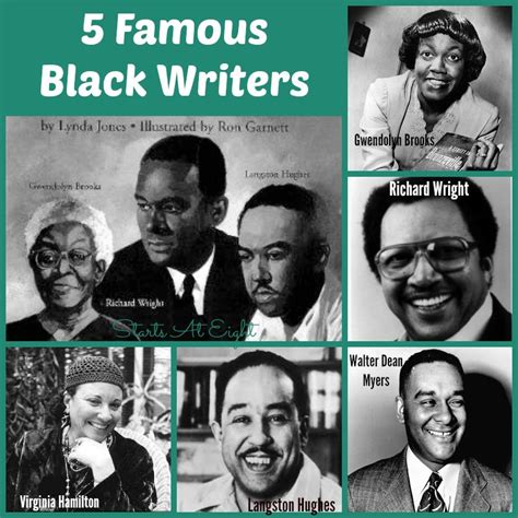 5 Famous Black Writers African American Authors, American Poets ...