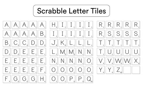 Letter Tiles - 10 Free PDF Printables | Printablee