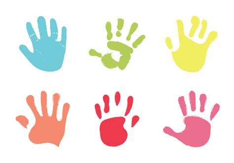 Hand Print Vector Art, Icons, and Graphics for Free Download