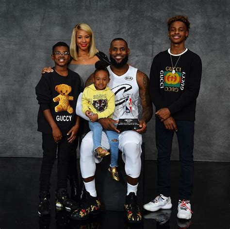 Lebron James Family