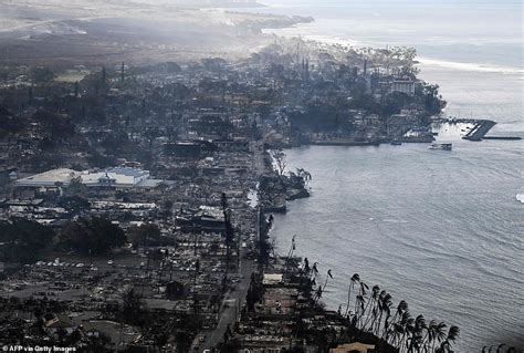 Lahaina fire aftermath: Aerial photos show extent of the damage caused by catastrophic fire ...