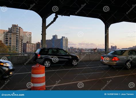 The Henry Hudson Bridge 9 editorial stock image. Image of parkway ...