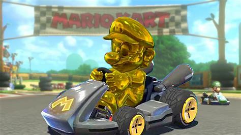 Mario Kart 8 Deluxe: So schaltet ihr Gold-Mario und Gold-Kartteile frei