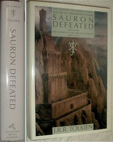 SAURON DEFEATED Volume IX by JRR Tolkien First Edition As New 1992 | eBay