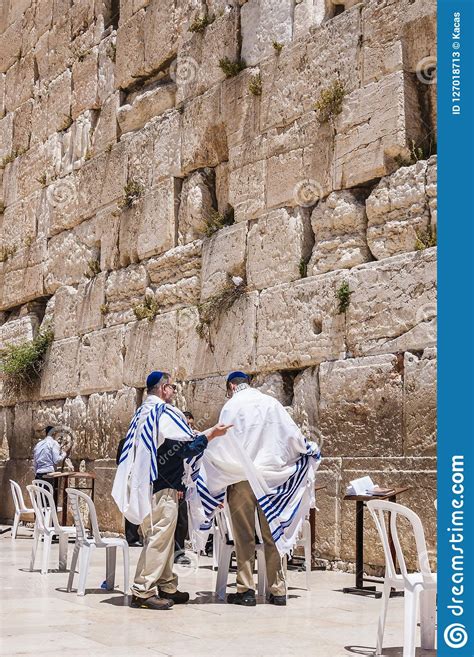 Traditional Jewish Bar Mitzvah Near the Western Wall in Jerusalem ...