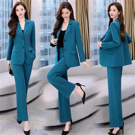 2024 new small fragrance Formal suit women suit Korean style suit set ...