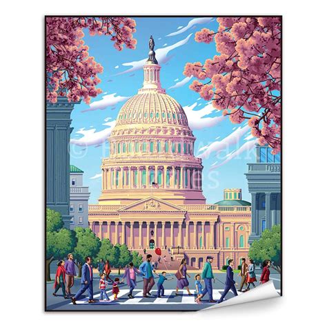 U.S. Capitol Fine Art Prints | Boardwalk Puzzle Company – Dowdle Folk Art