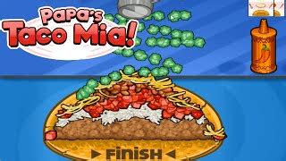 PAPA'S TACO MIA! jogo online gratuito em Minijogos.com.br