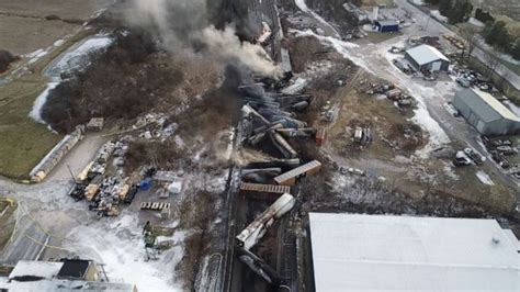 Ohio train derailment: NTSB chair issues 'plea to those spreading ...