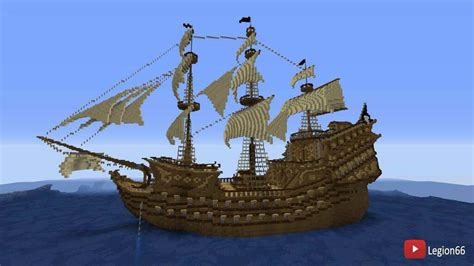 Minecraft How To Build A Pirate Ship