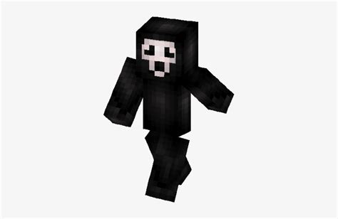 Ghostface Skin - Minecraft Skin Ghost Face - 317x453 PNG Download - PNGkit