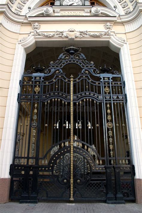 Old gate stock photo. Image of door, ornate, entry, metalwork - 3018812