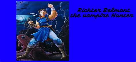 Richter Belmont by JocariusGanondorf on DeviantArt