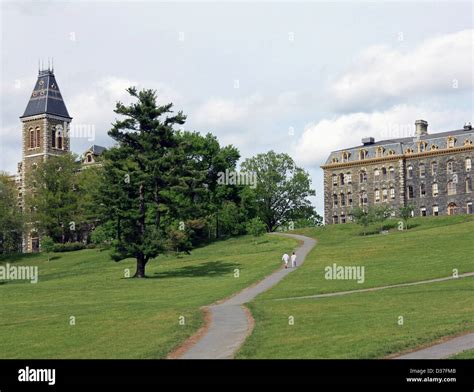 Cornell University Campus Stock Photo - Alamy