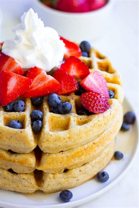 Best Ever Vegan Waffles - Nora Cooks