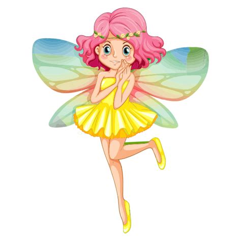 Colorful fairy | Free SVG