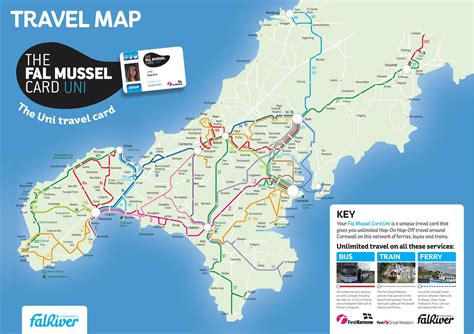 Fal Mussel Card UNI Map by Fal River Cornwall - Issuu