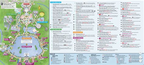 Disney World Epcot Map 2020