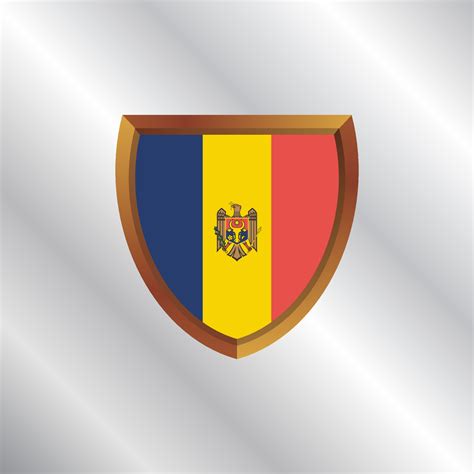 Illustration of Moldova flag Template 13371251 Vector Art at Vecteezy