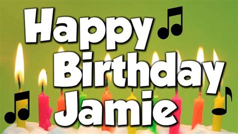 Happy Birthday Jamie Card | Buon compleanno, Auguri di buon compleanno, Frasi buon compleanno