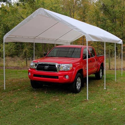 King Canopy Universal 8 Leg 12'x20' Carport Canopy, White - Walmart.com - Walmart.com