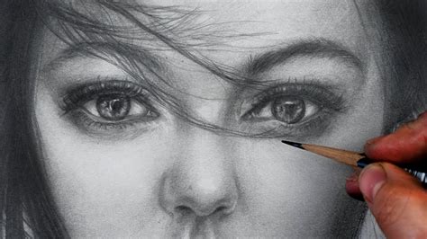 [Timelapse]How to draw, shade realistic face with graphite pencils (Step by Step) - YouTube