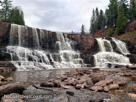 Hike Fifth Falls Loop at Gooseberry Falls State Park