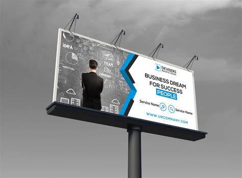 Free PSD Billboard Template on Behance