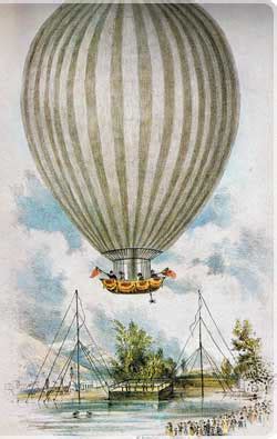 BALLOONING - Hot-air balloon brief history