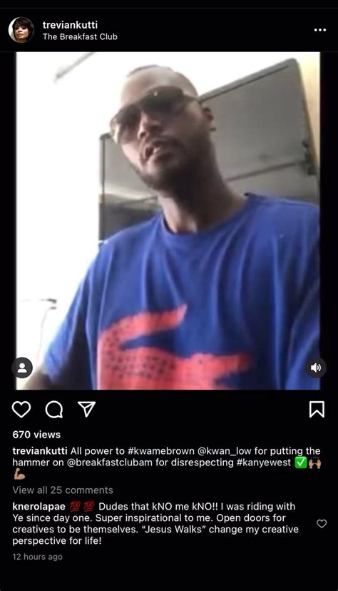 Kwame Brown talking about Ye : r/WestSubEver